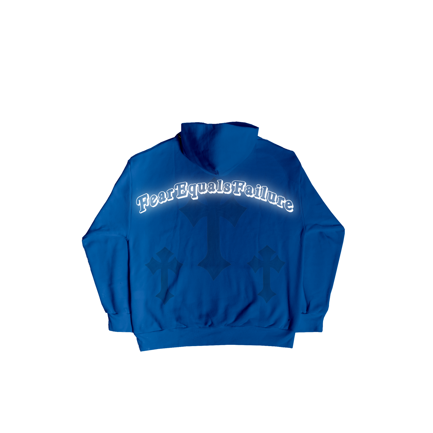 Blue Pull Over Hoodie